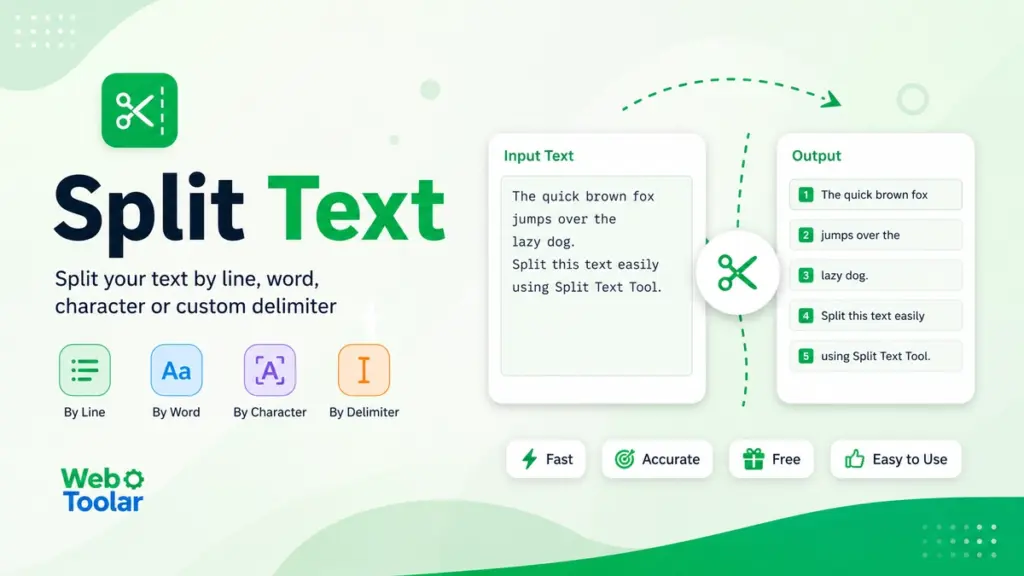 Online Split Text Tool