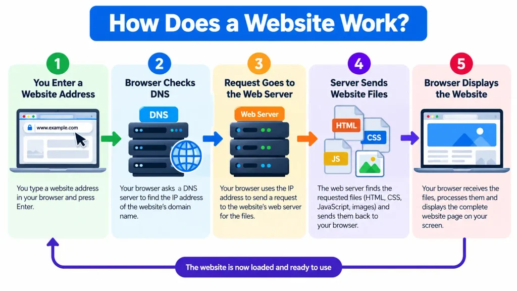 How Does a Website Work?